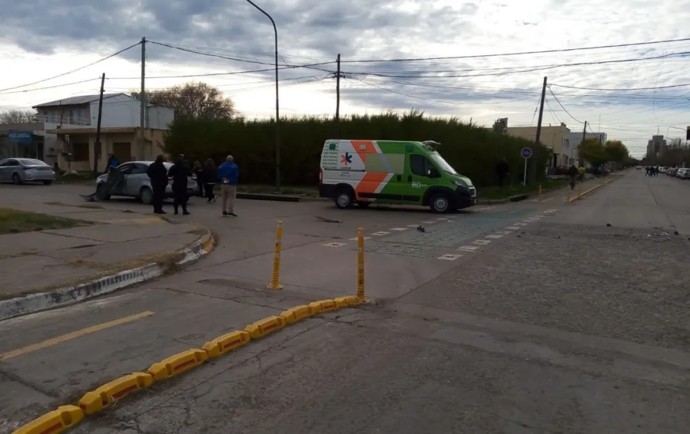 Accidente en Contín y Belgrano: quien lo provocó estaba yendo a retirar la licencia de conducir