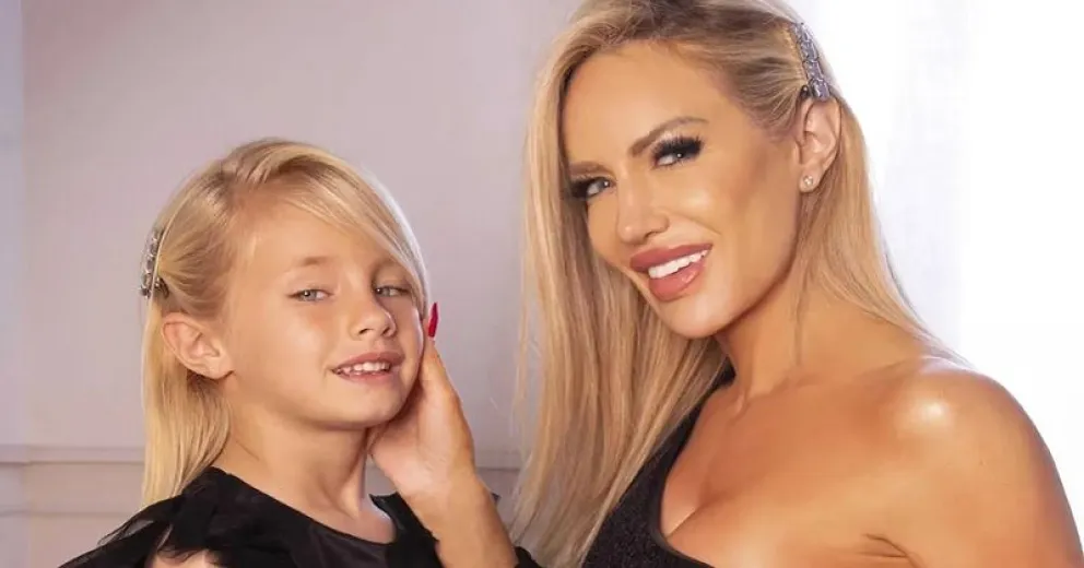 El emotivo egreso de Matilda, la pequeña hija de Luciana Salazar, en el jardín