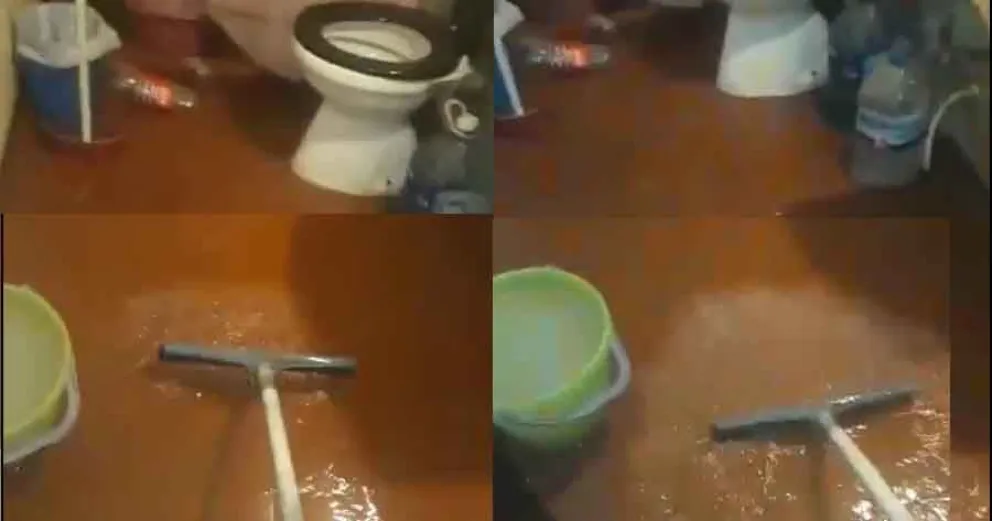 El drama de una vecina del 20 de Junio: “El baño es un río”