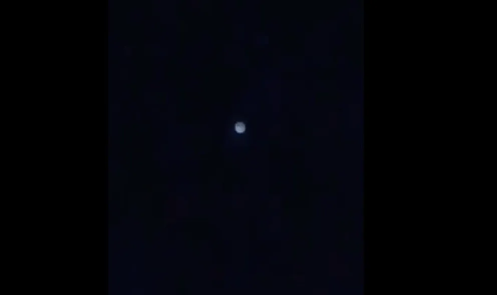 Misterioso avistamiento en el cielo de la capital provincial 
