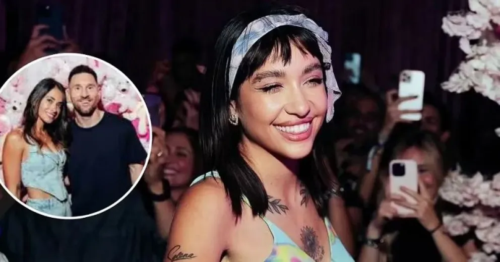 María Becerra habló de su encuentro con Messi en la Bresh y reveló un particular gesto que tuvo: "Es un..."