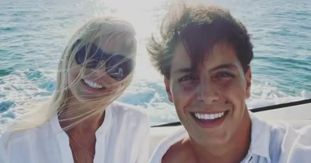 Exclusivas vacaciones de Máximo Menem y Cecilia Bolocco en Italia