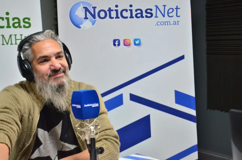 Con música en vivo y reflexiones, Lucas Metelsky destacó el potencial de Viedma: “me gusta como ciudad para vivir y para mis hijos" 