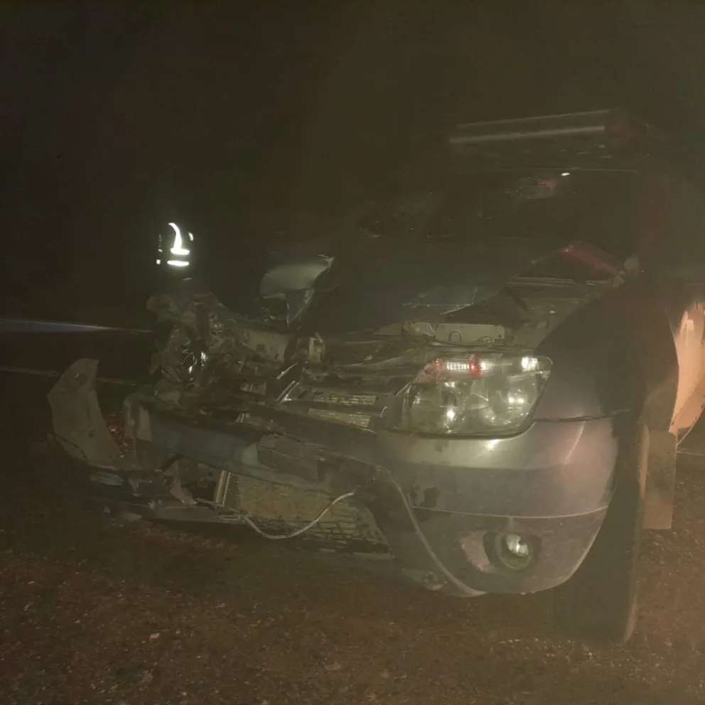 Bomberos salieron a asistir a tres accidentados, pero se quedaron en el camino