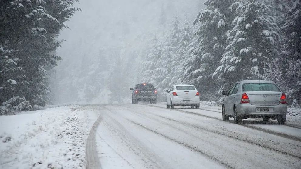 Las nevadas se extenderán por los próximos días. 