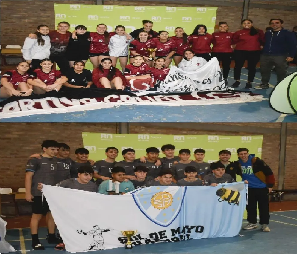 Goliat y Sol de Mayo los dueños del Provincial: los equipos viedmenses se coronaron en un repleto Anexo