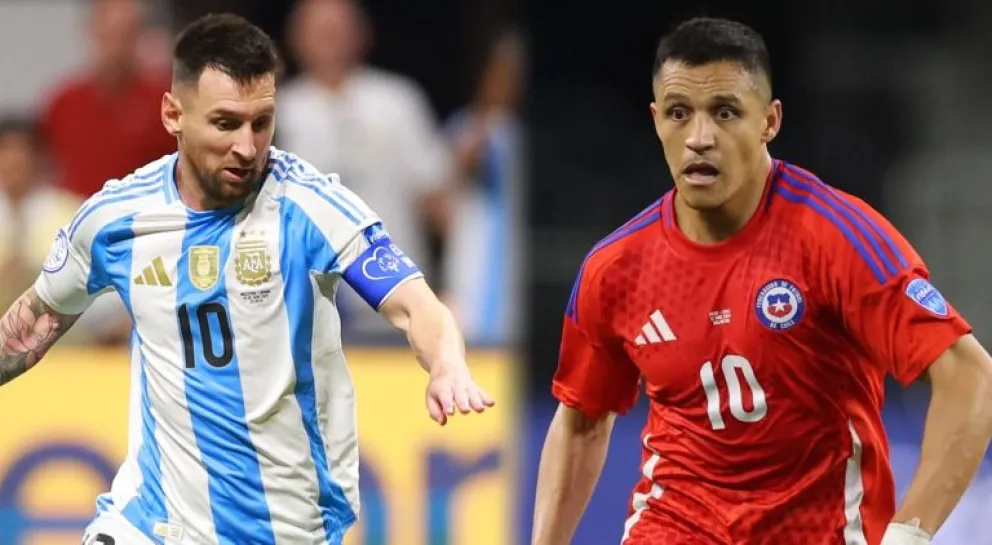 Argentina-Chile en la Copa América: horario, TV y formaciones