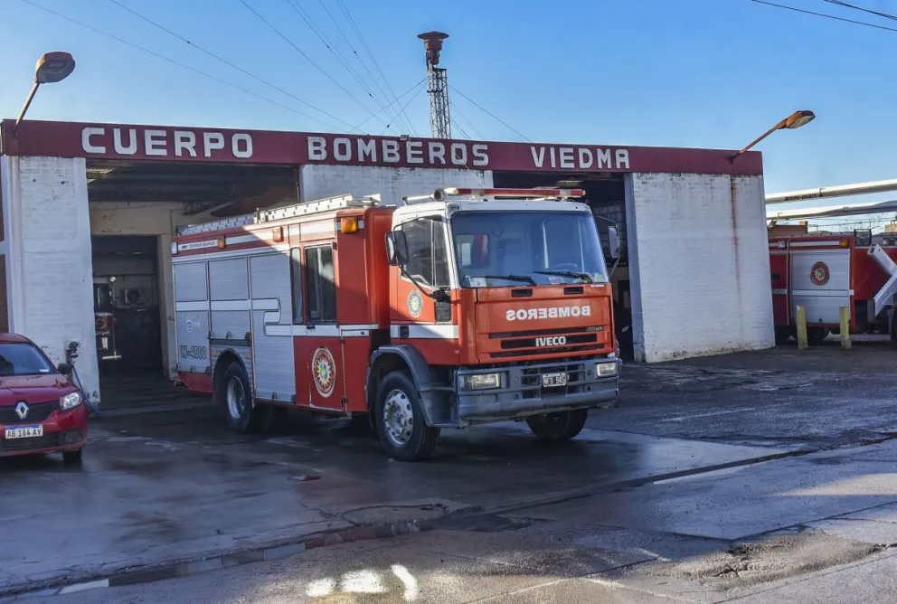 Bomberos del cuartel central se dirigieron al lugar. Foto NoticiasNet (archivo).
