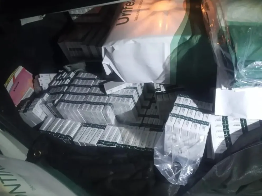 Decomisaron un cargamento de medicamentos sin documentación: el destino era San Antonio Oeste 