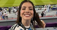 El sexy festejo de la China Suárez tras la victoria de Argentina