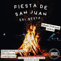 Una mágica celebración: 10º Edición Fiesta de San Juan en el Centro Vasco