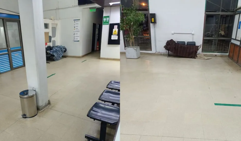 Denuncian escenas insalubres en la terminal de Viedma