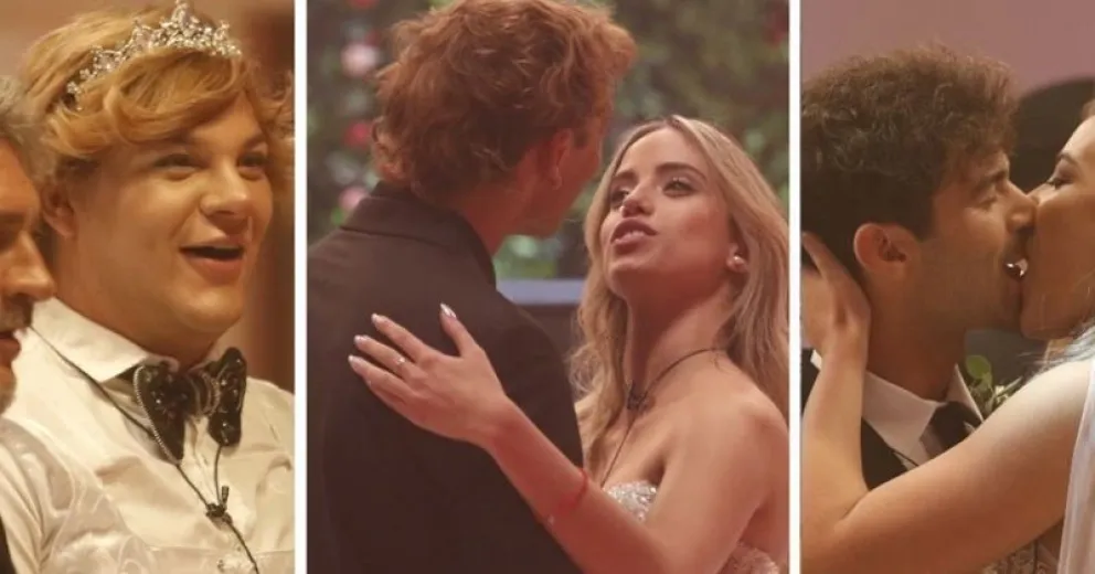 ¡Cuánto amor! Cómo fueron los tres casamientos en Gran Hermano