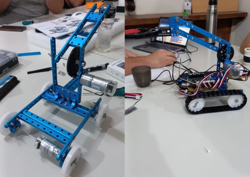 Un robot está a disposición de la educación agropecuaria