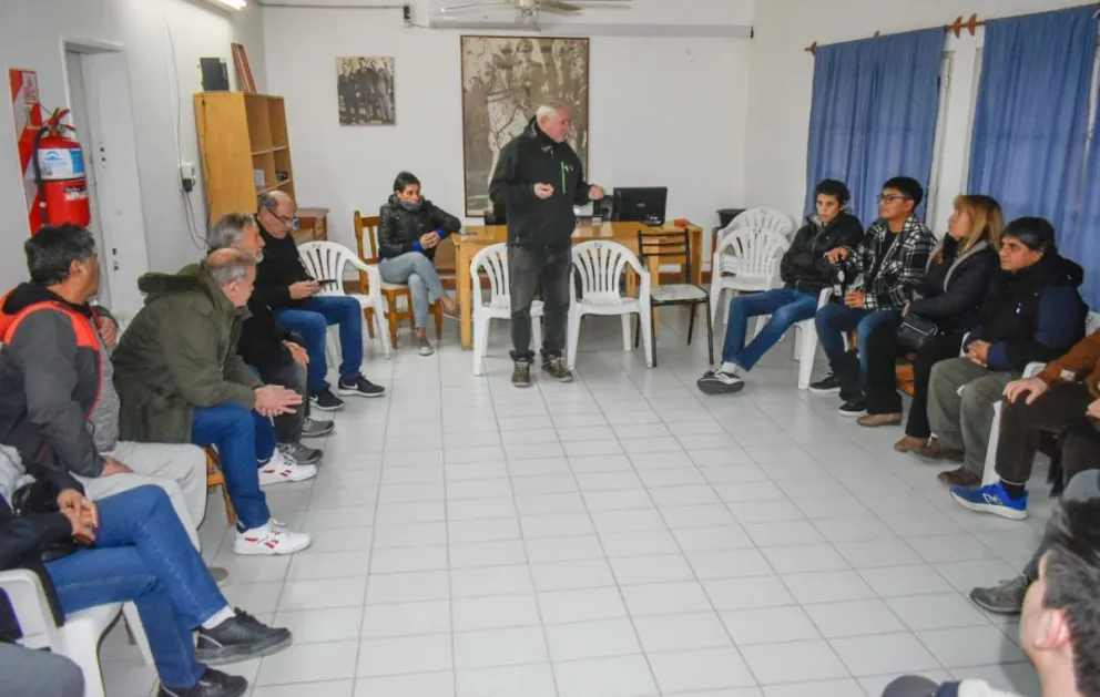 En un evento modesto, reabrieron la Unidad Básica para recordar a Perón