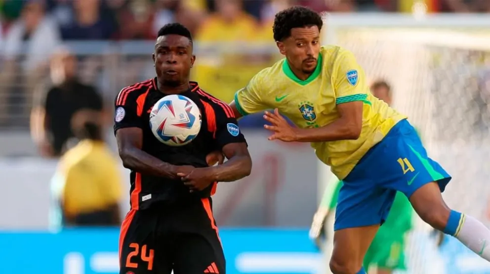Copa América: Brasil empató con Colombia y enfrentará a Uruguay en cuartos de final
