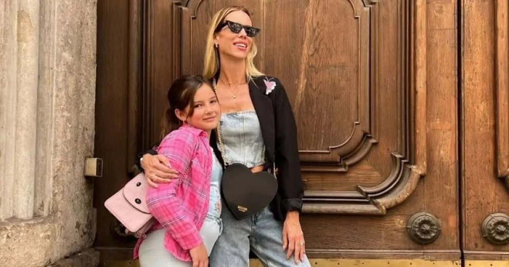 Las tiernas fotos del cumpleaños número 10 de Sienna, la hija menor de Nicole Neumann