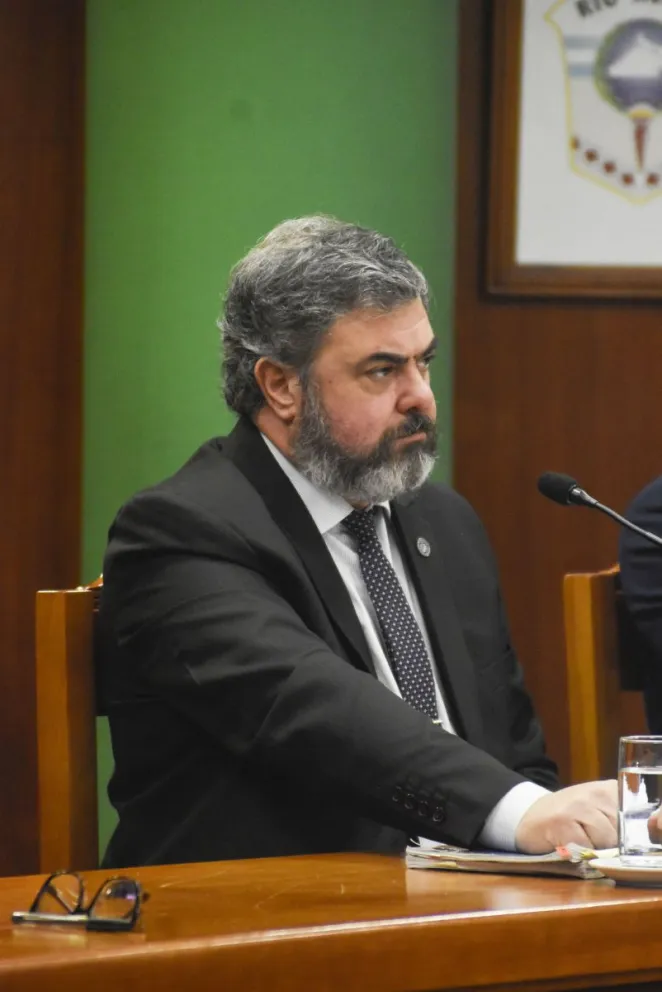 El presidente del Superior Tribunal de Justicia de la provincia de Río Negro, Sergio Ceci.