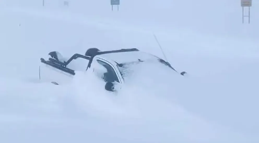 Chubut: tras una tormenta de nieve, un hombre está desaparecido