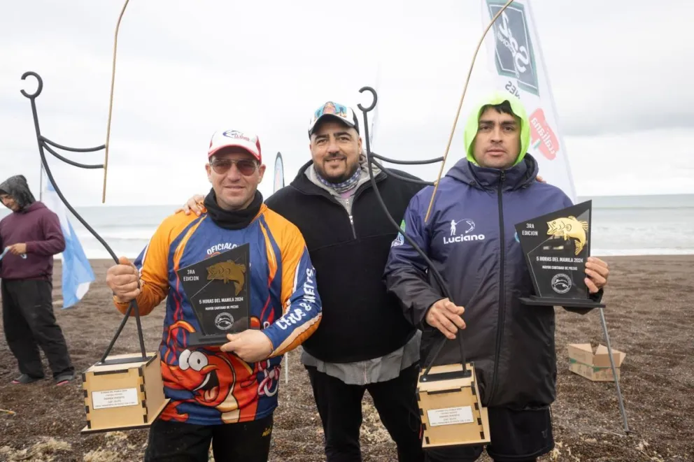 El concurso de pesca “5 Horas del Manila” fue un exitazo en La Ensenada 