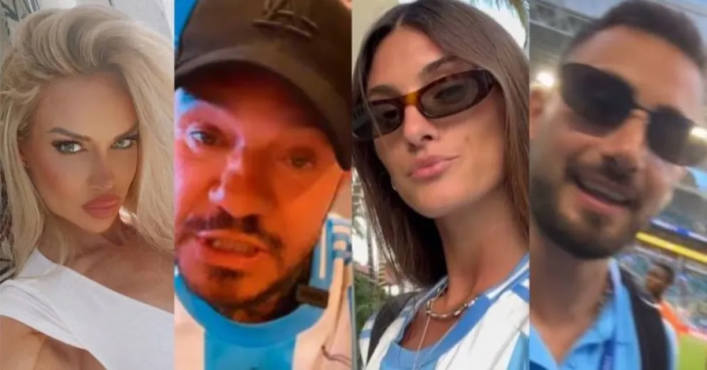 Indignación y furia: así vivieron los famosos en Miami la final de la Copa América