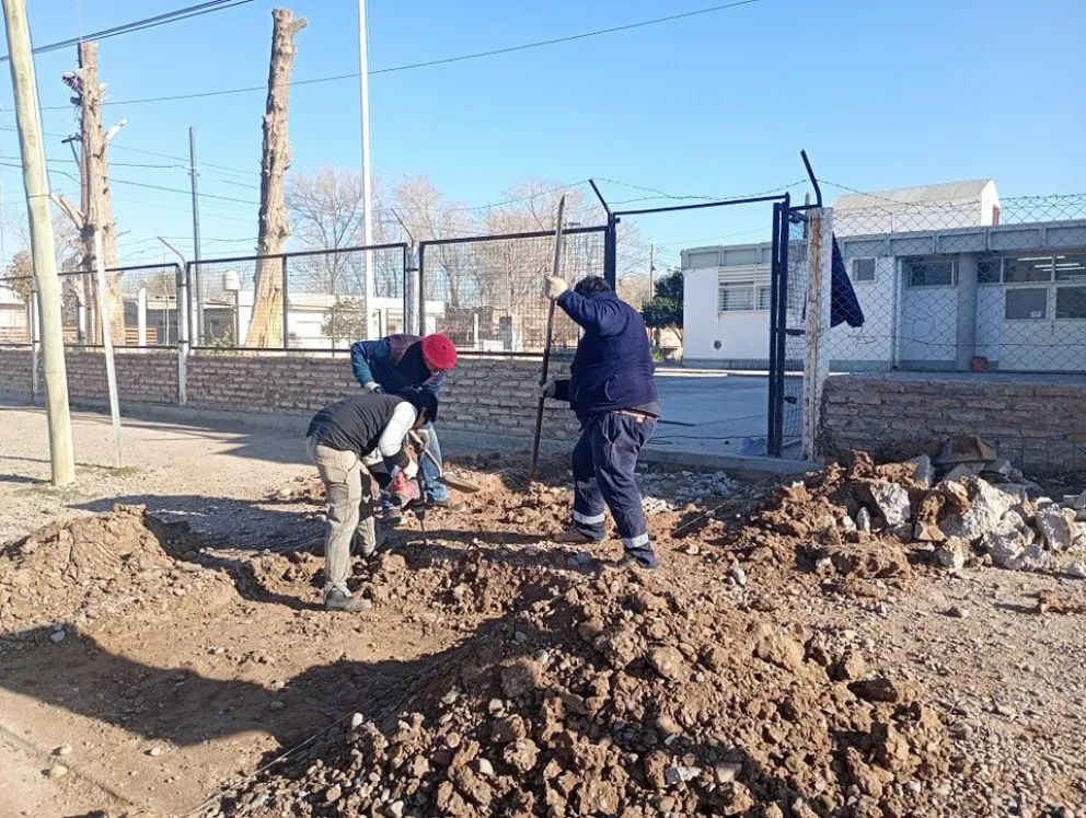 Concretaron trabajos de mantenimiento escolar durante las vacaciones de invierno