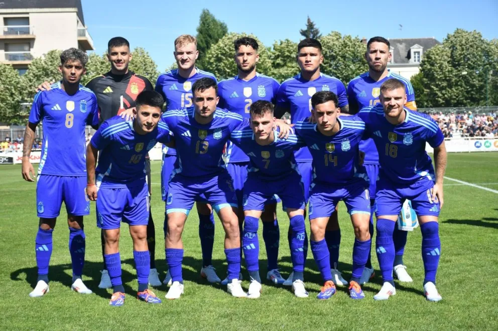 Derrota de la Sub 23 en la previa de los Juegos Olímpicos