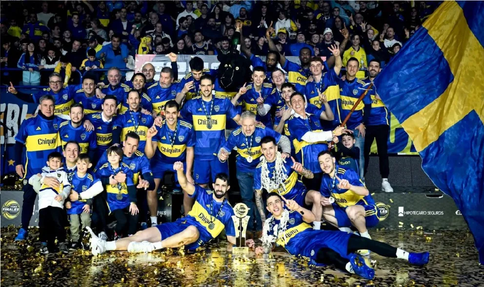 “Boca, mi buen amigo”: Leo Schattmann gritó campeón del básquet nacional