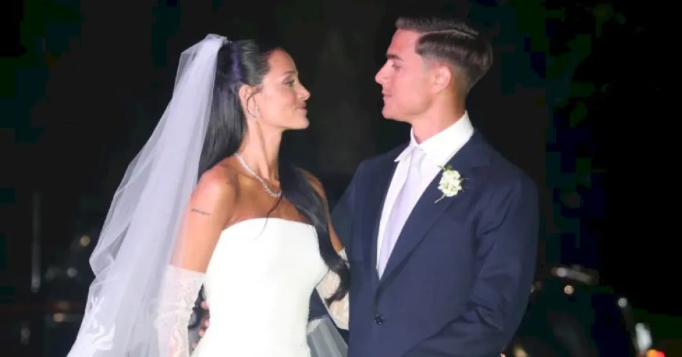 El tierno comentario de Paulo Dybala a Oriana Sabatini luego del casamiento