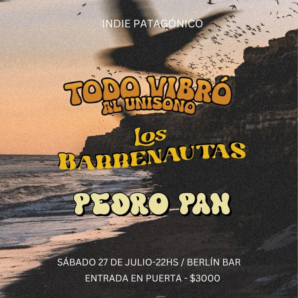 Sábado de indie patagónico con estilo viedmense