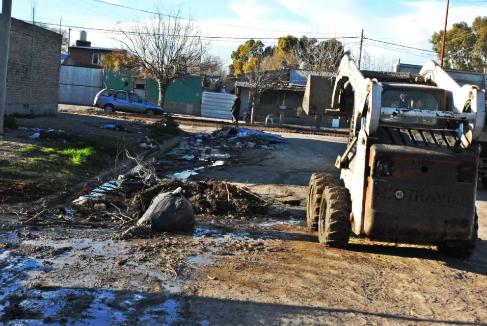 Los trabajos continuarán en los barrios 30 de Marzo y 22 de Abril 