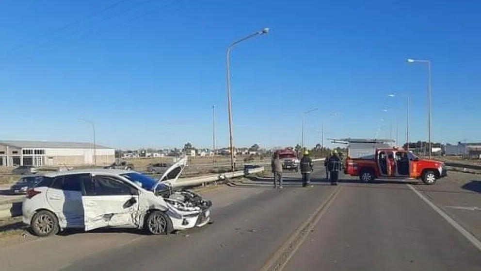 Dieron el alta a víctimas del violento choque en peligroso cruce