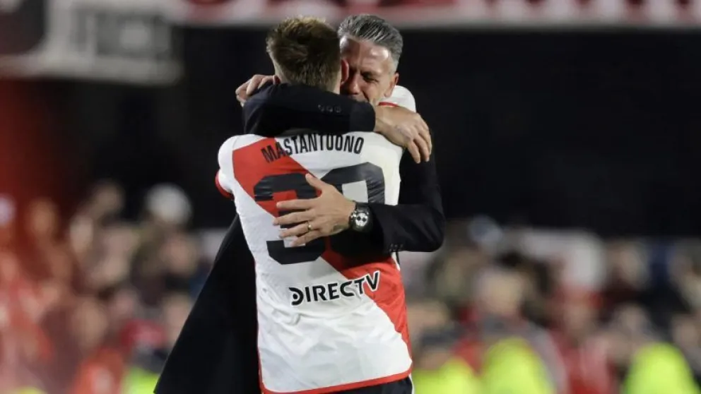En el último partido de Martín Demichelis como DT, River ganó a Sarmiento de Junín