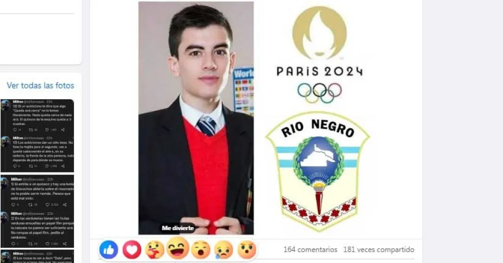 Insólito: crearon un meme con un actor porno que supuestamente era un clavadista de Maquinchao