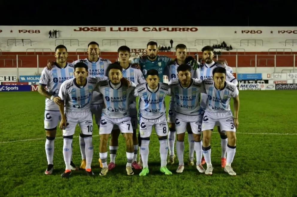 Ricardo Dichiara marcó su primer gol con la camiseta de Atlético Rafaela