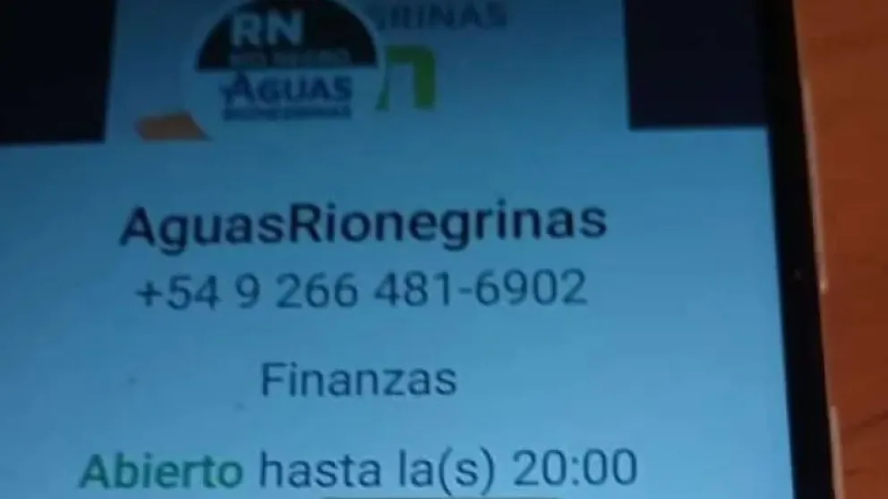 Estafaron a una jubilada haciéndose pasar por Aguas Rionegrinas: “Es mi culpa por no mirar bien”