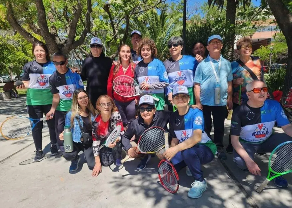 Derribando barreras: los no videntes, raqueta en mano tienen su opción deportiva y recreativa