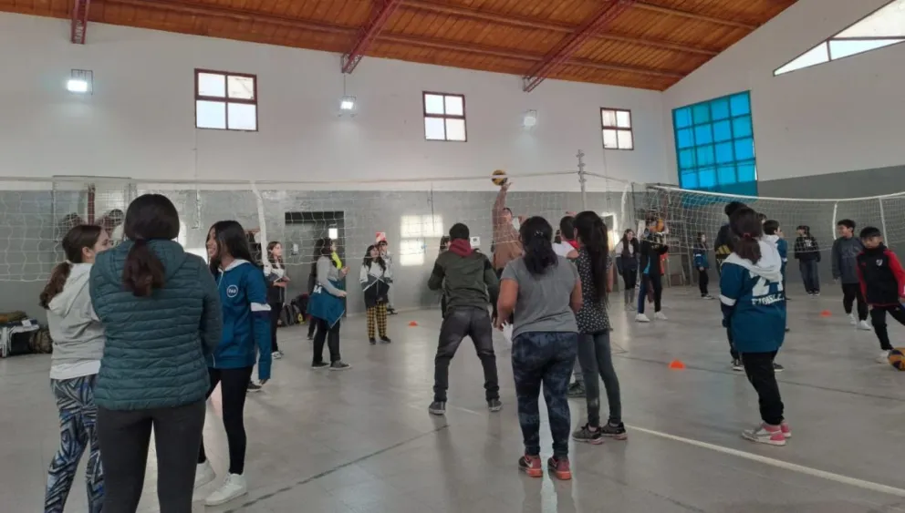 El "Viedma Juega" atrapó a alumnos de colegios primarios 
