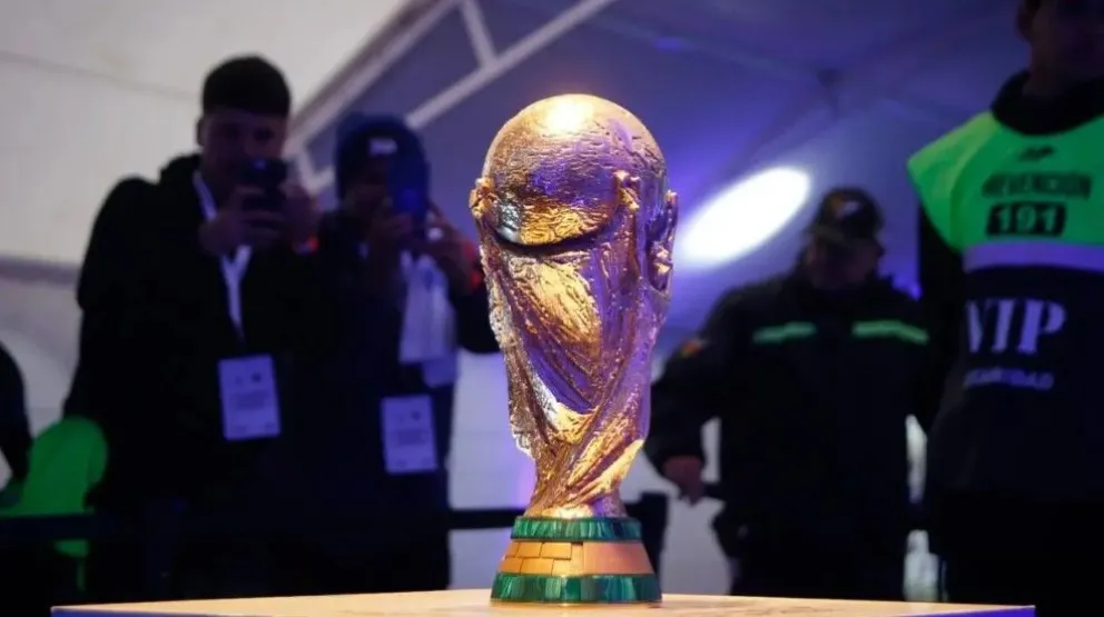 La Copa del Mundo se muestra en Viedma