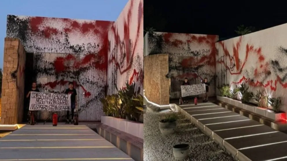 Ambientalistas vandalizaron la casa de Messi en Ibiza: las razones