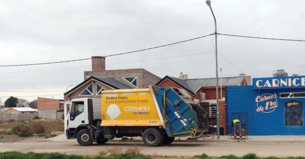 ¿A qué hora pasa el basurero en Viedma?