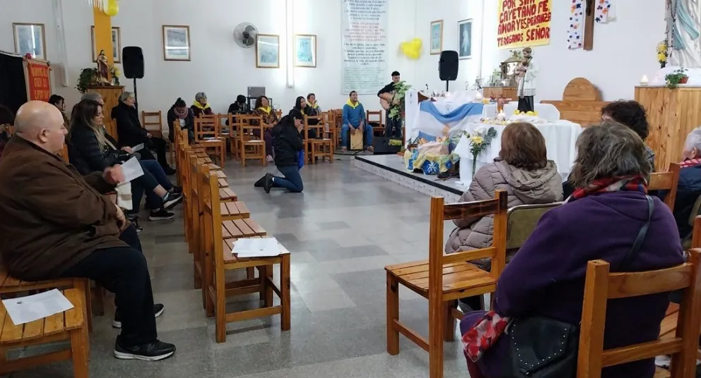 Oraron por San Cayetano quienes consiguieron trabajo y quienes pidieron por el pan