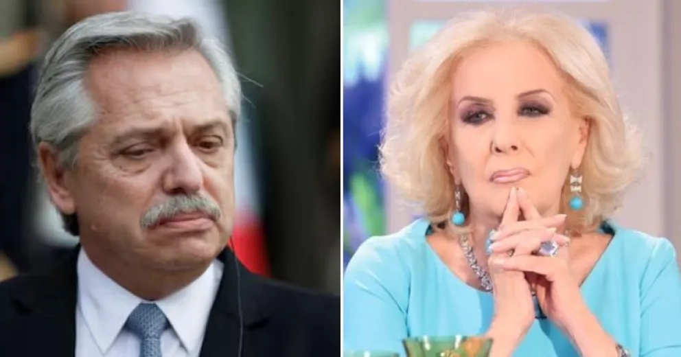 Mirtha Legrand critica a Alberto Fernández