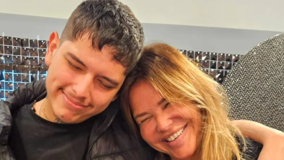 Nazarena Vélez sorprendió a su hijo con un cumpleaños temático