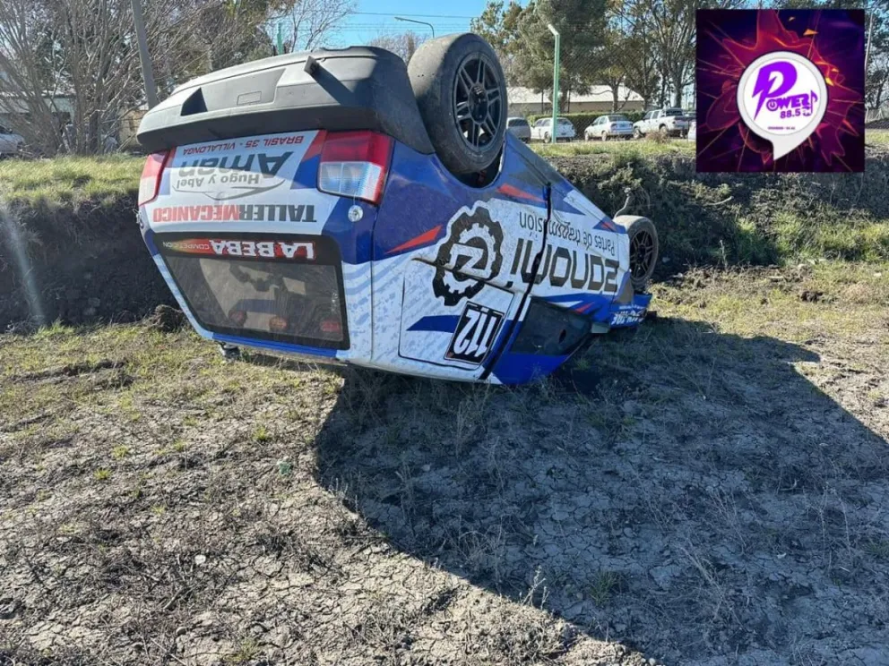 Probaba el Fiat Uno de Gran Turismo de la Comarca y se tumbó