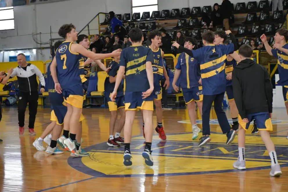 Atenas continúa a paso firme en la Liga Federal Formativa