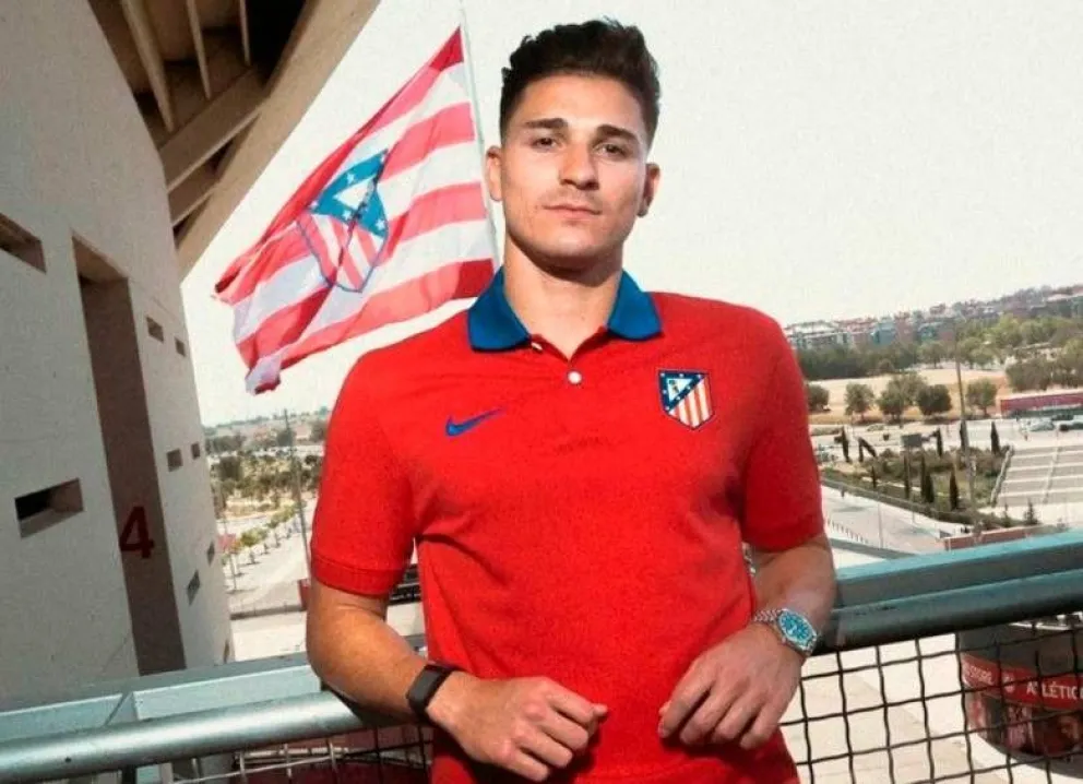 La "Araña" llegó al Atlético de Madrid como nuevo refuerzo