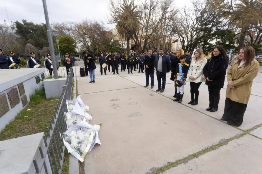 Con el pequeño Salvador como protagonista, se conmemoró un nuevo aniversario de la muerte de San Martín