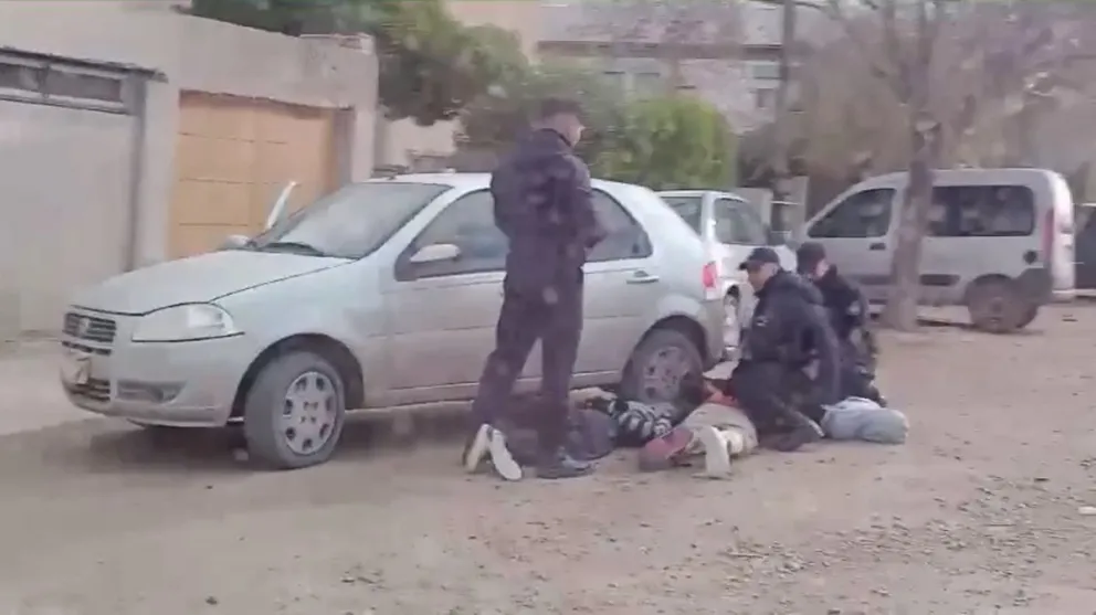 Así fue la detención luego del intento de robo en calle San Luis