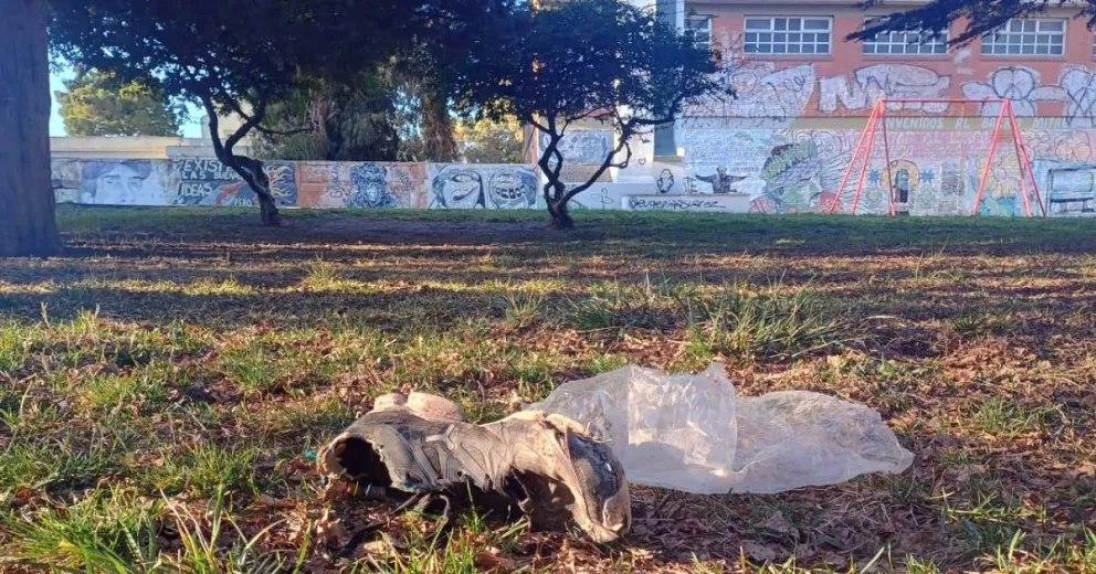 Plaza Primera Junta: el reclamo por juegos seguros tras un accidente